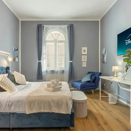 New! Da Tiffany 115Mq Apt Con Garage Box - 8Pp Apartman Trieszt